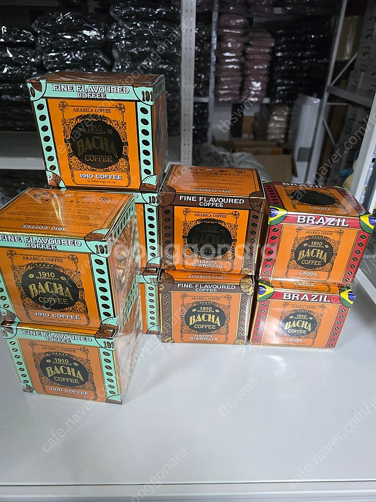 미개봉 새상품 바샤커피 12백 1910 해피잔두야 브라질 3종 판매합니다--0