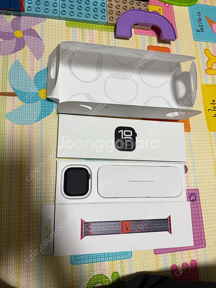 애플워치 10 gps 46mm 제트블랙 판매합니다.--0