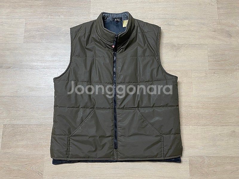 [A.P.C]아페쎄 패딩 남성 조끼(105/XL)--1