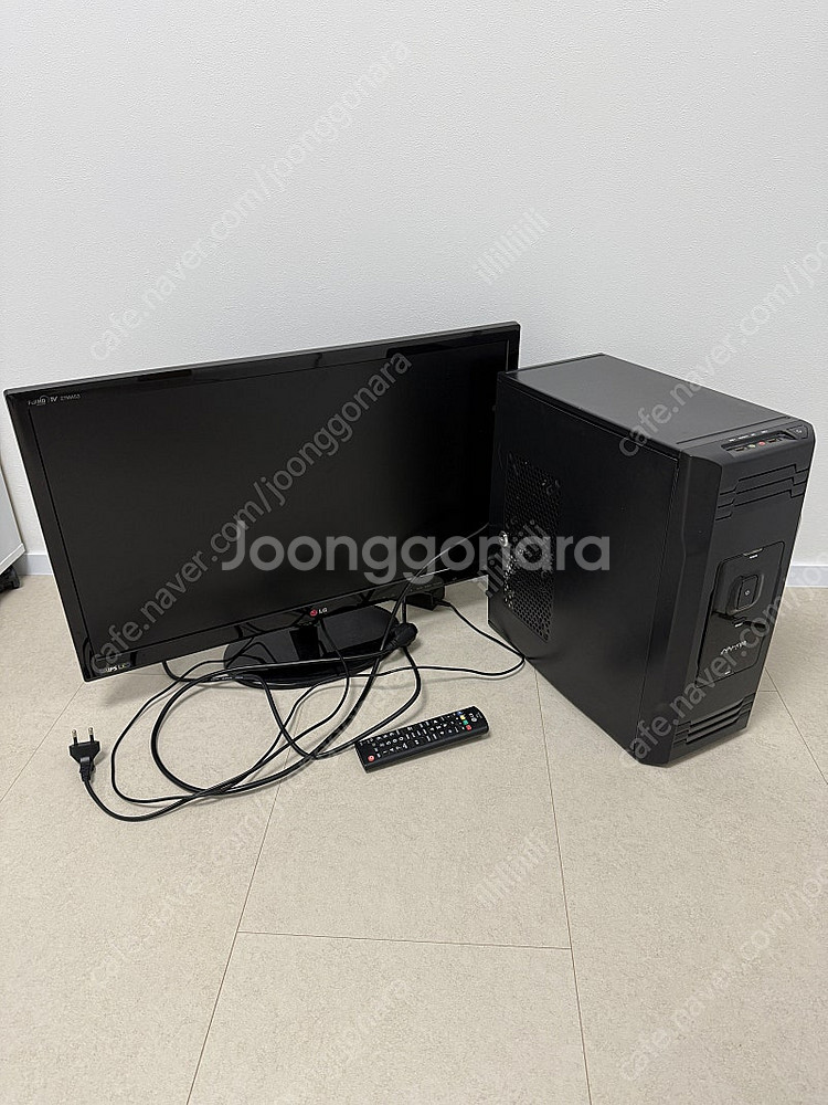 데스크탑 GTX 1050게이밍 PC+모니터 (컴퓨터)--0
