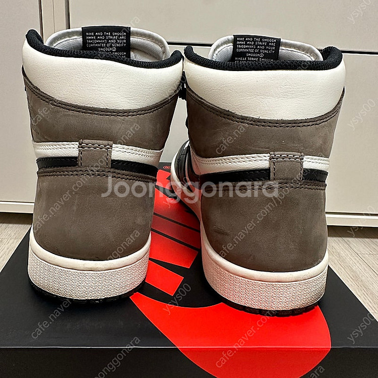 조던 1 레트로 하이 OG 블랙 모카 280--4