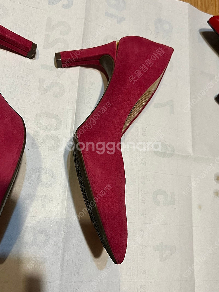 락포트 토탈모션 7.5cm 스웨이드펌프스 (푸시아핑크)...--3