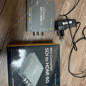 블랙매직 Blackmagic Mini Converter SDI to HDMI 6G 컨버터