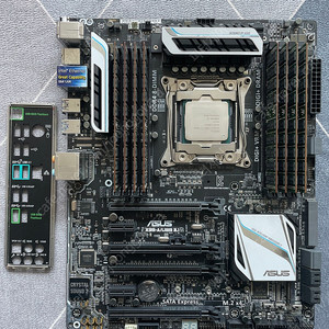 [대구] i7 5960x 제온 / asus x99-a usb3.1 제온 보드 / 서버용 램 ddr4 16g x 8 128기가 팝니다.