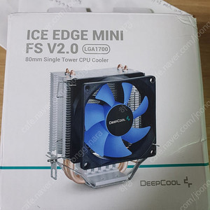 (새상품)DEEPCOOL ICE EDGE MINI FS V2.0 CPU쿨러 반값택배비포함 19000원에 팝니다.