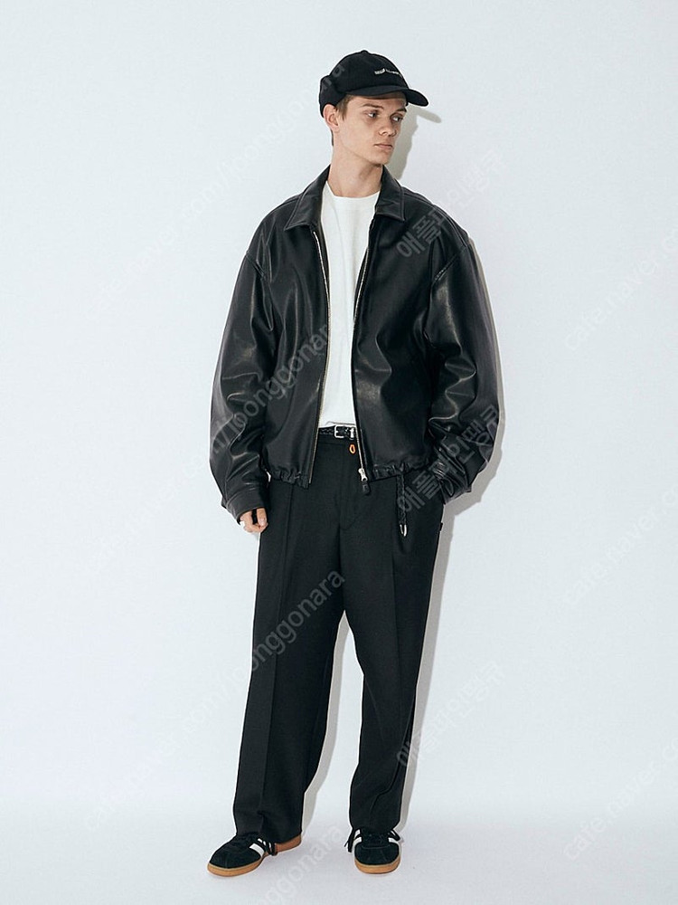 sedan all purpose 테크 플란넬 와이드 슬랙스 블랙 L 세단올퍼포즈 아프레쎄 헤릴 오라리 빔즈 이미지