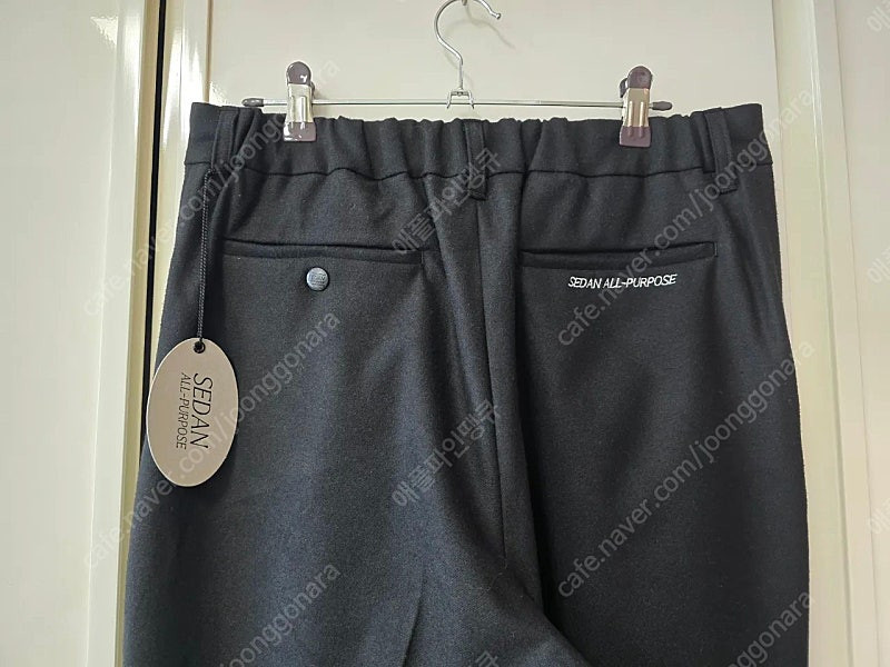 sedan all purpose 테크 플란넬 와이드 슬랙스 블랙 L 세단올퍼포즈 아프레쎄 헤릴 오라리 빔즈 이미지