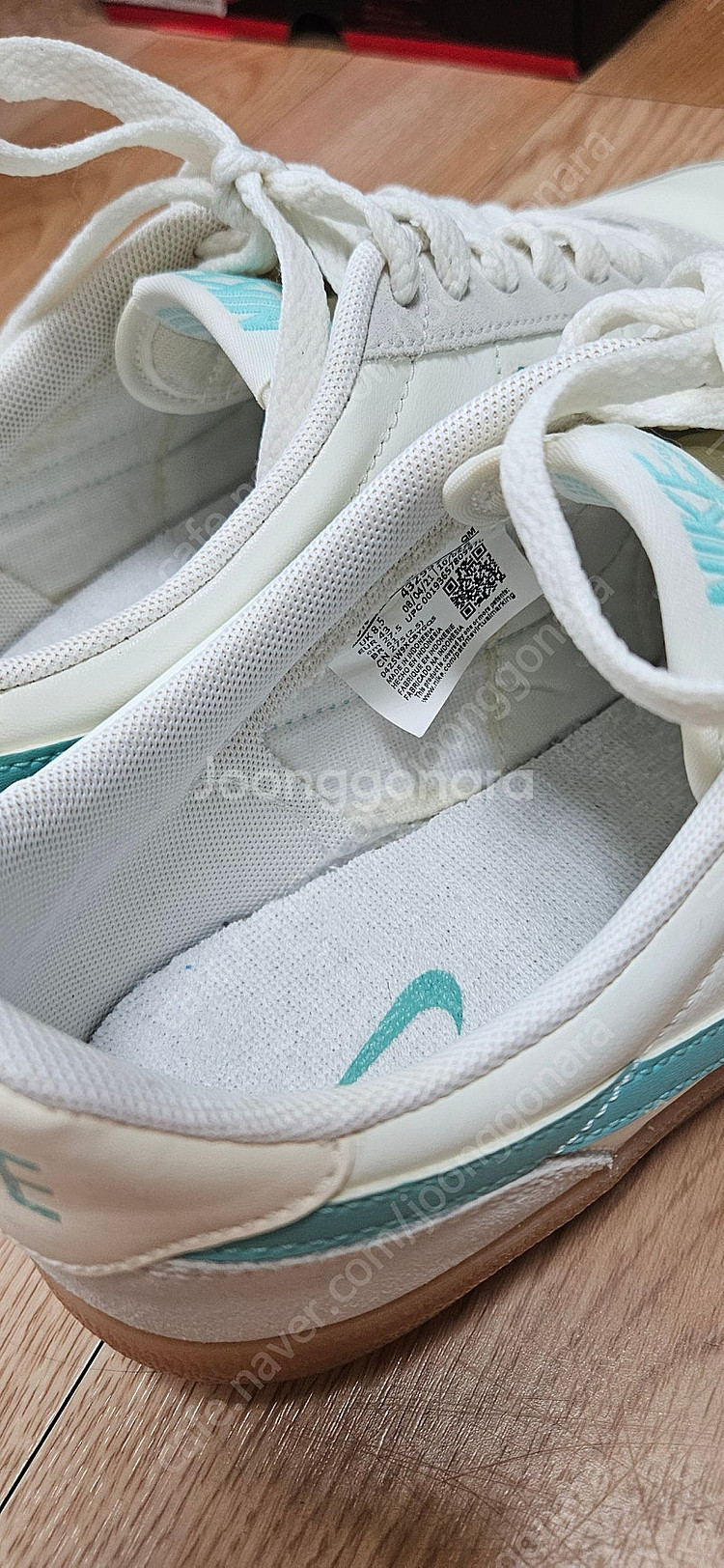 나이키 킬샷 2 레더 아일랜드 그린 (275)새상품--2