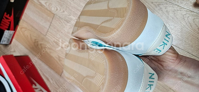 나이키 킬샷 2 레더 아일랜드 그린 (275)새상품--4