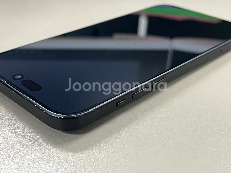 (자급제)아이폰15플러스 128G 블랙 싸이클수 좋음 ...--6