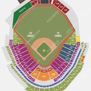 3/28 (금) 한화 vs 기아 3루 내야지정석A 119블록 3연석 양도합니다