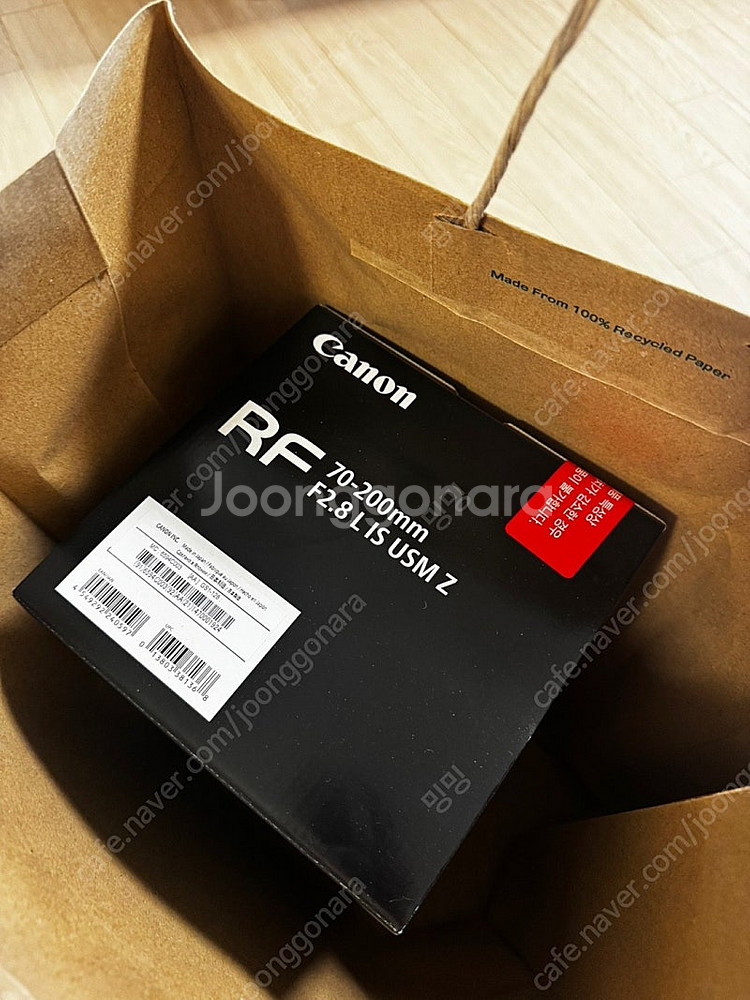 캐논 RF 700-200mm F2.8 Z 렌즈 화이트 ...--0