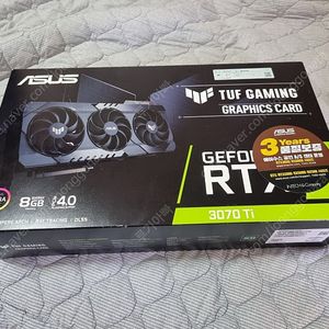 ASUS TUF Gaming 지포스 RTX 3070 Ti O8G OC D6X 8GB 그래픽카드