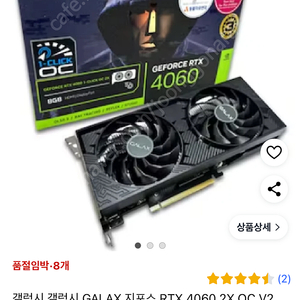 갤럭시rtx4060 2x oc 8gb