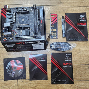 (택포) B450 Gaming-ITX/ac ASRock FATAL1TY