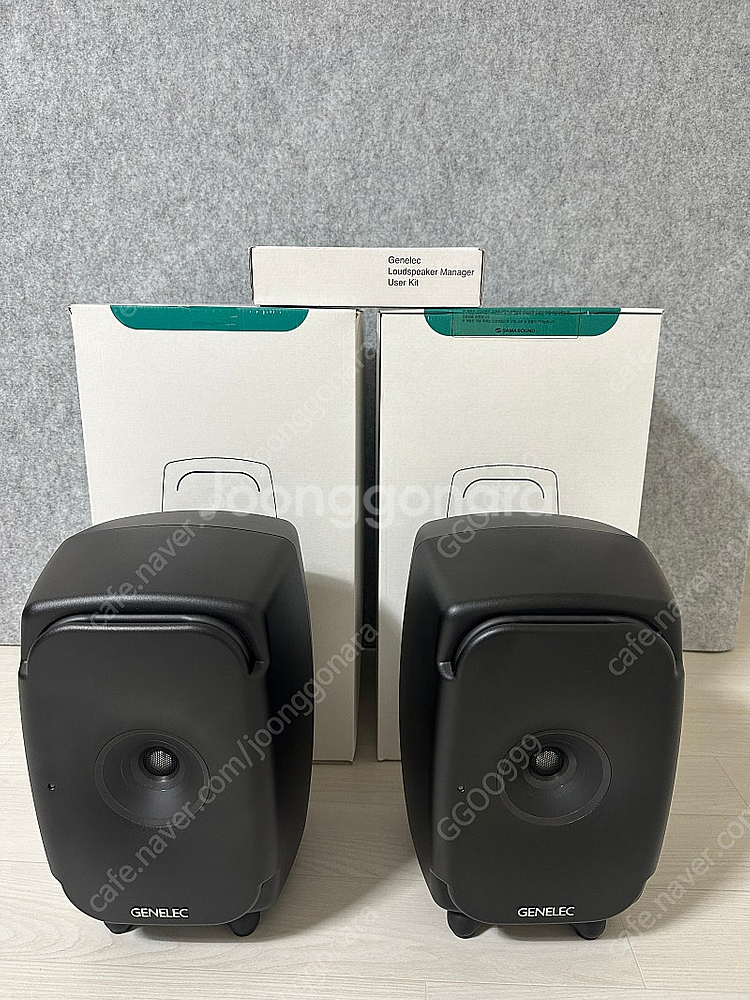 Genelec 8341 블랙 1조 + GLM Kit 판...--0