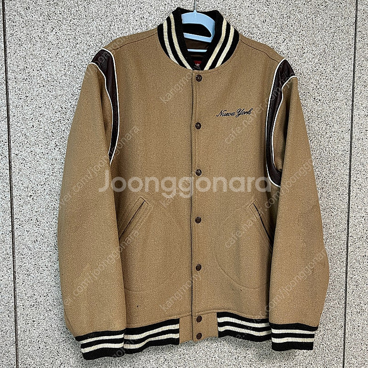 [XL] 슈프림 02AW 네바욕 스타장 바시티 자켓 된...--0