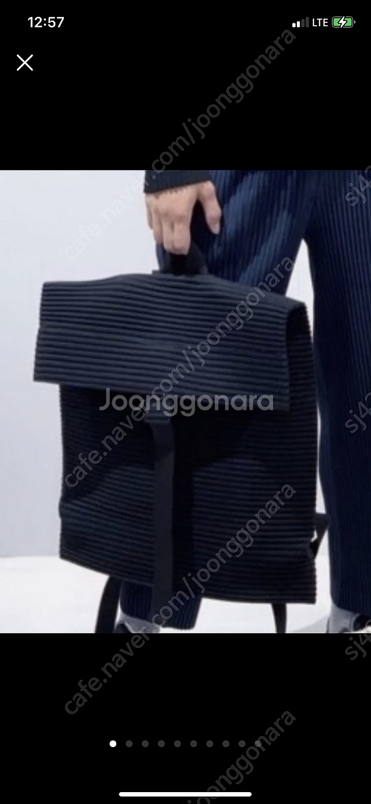 옴므플리세 백팩 검정--1