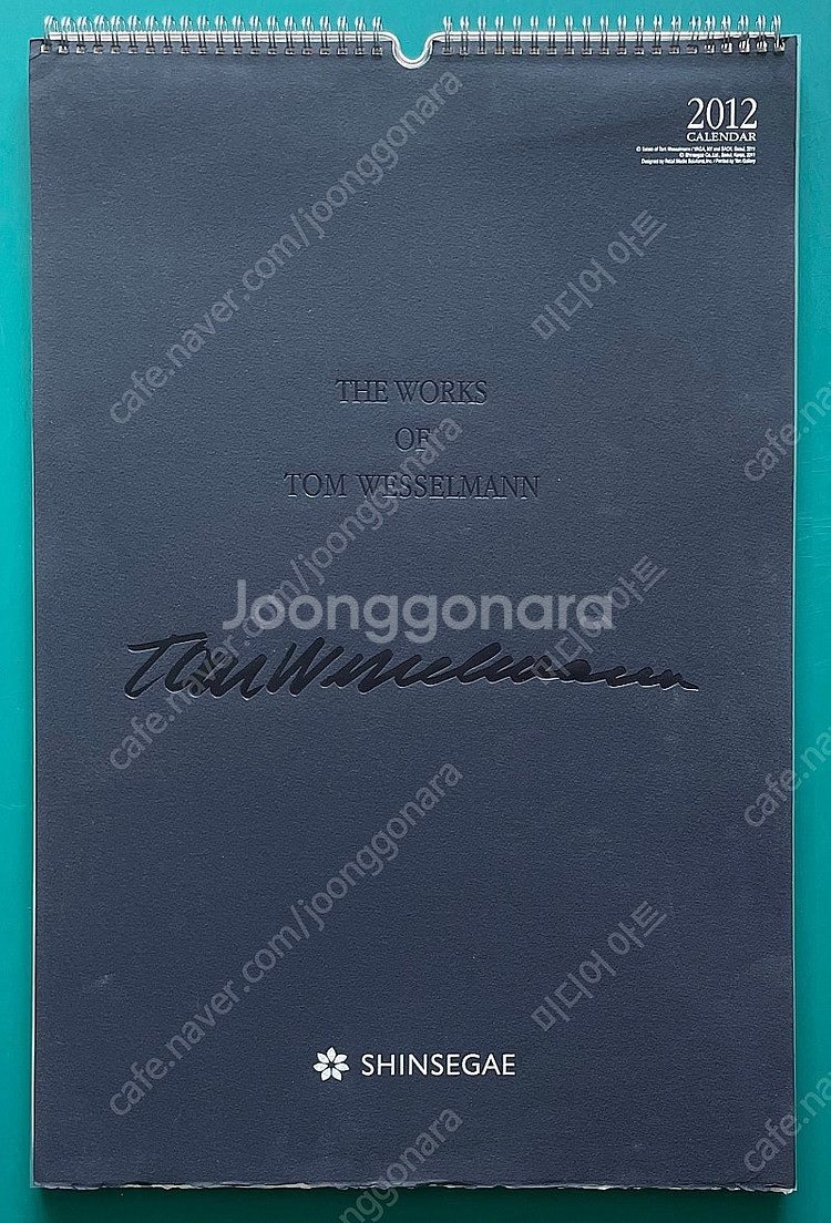 vip달력 컬렉션 - 톰 웨슬만 Tom Wesselma...--2