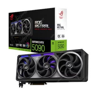 ASUS ROG Astral 지포스 RTX 5090 OC D7 32GB 대원씨티에스 팝니다.