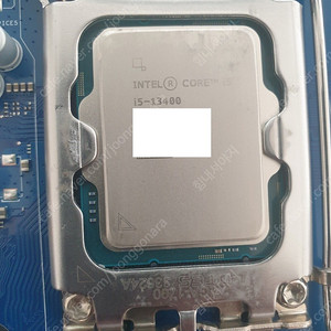 인텔 i5 13400 cpu / 14400 메인보드 중고 판매