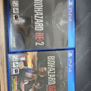 PS4 바이오하자드 RE 2 한글판+re3