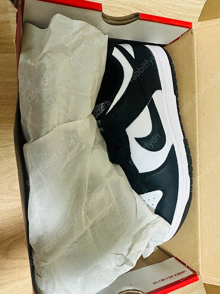 나이키 덩크로우 범고래 240 새상품 이미지