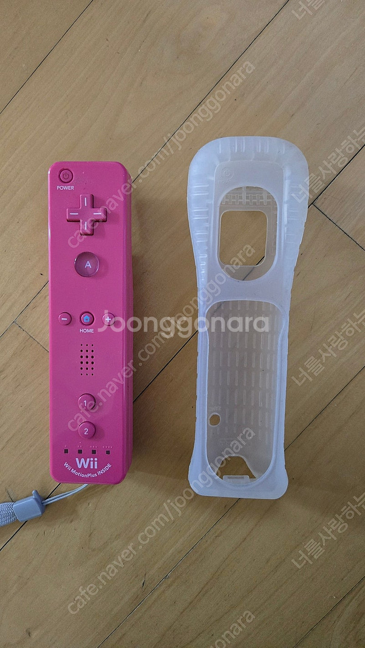 닌텐도wii 핑크 위모트 컨트롤러--0
