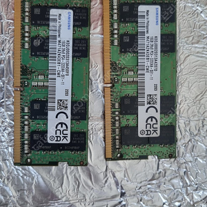 삼성 노트북용 ddr4 16GB PC4-3200 2개