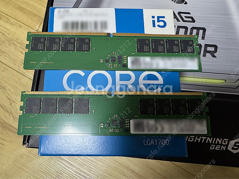 삼성 DDR5 38400 RAM 16G (8G*2) 판...--0