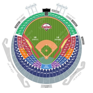 3월25일 한화vsLG 3루 네이비 4연석
