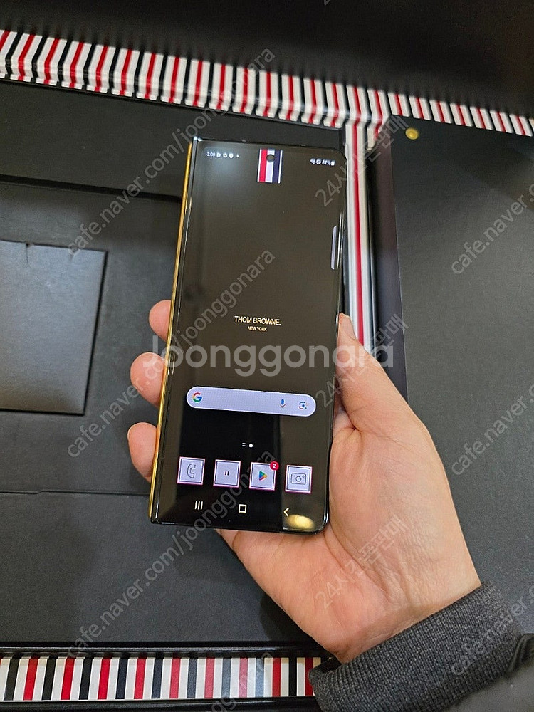 갤럭시Z폴드5톰브라운에디션512gb 국내판풀세트단순개봉...--6