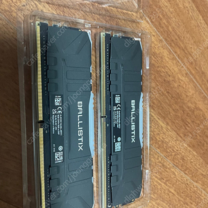 (대구직거래) Crucial Ballistix DDR4 16GB(8gb*2) 3600MHz CL16