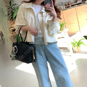 바이씨니 제작샌더숏야상 크림