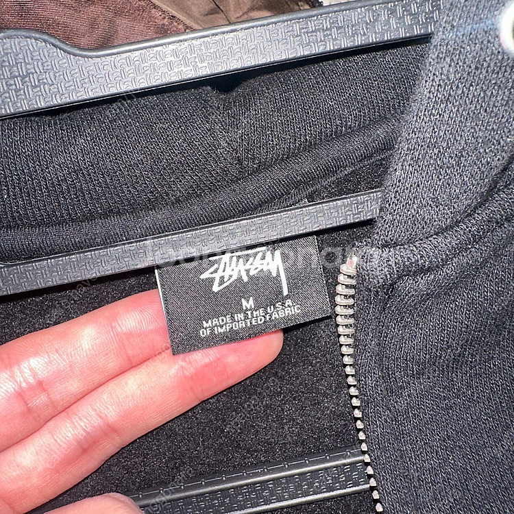 스투시 16S/S 음양 후드집업--4