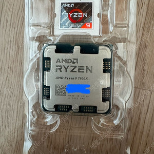 AMD 라이젠 9 7900X CPU팝니다 새상품