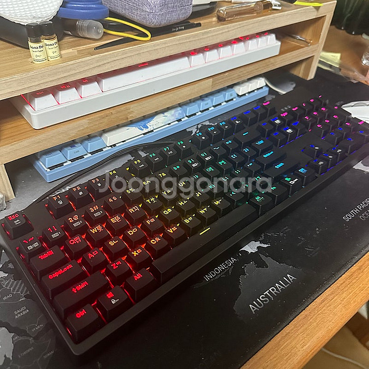 앱코 HACKER K995P V3 키보드 블랙 판매 또...--0