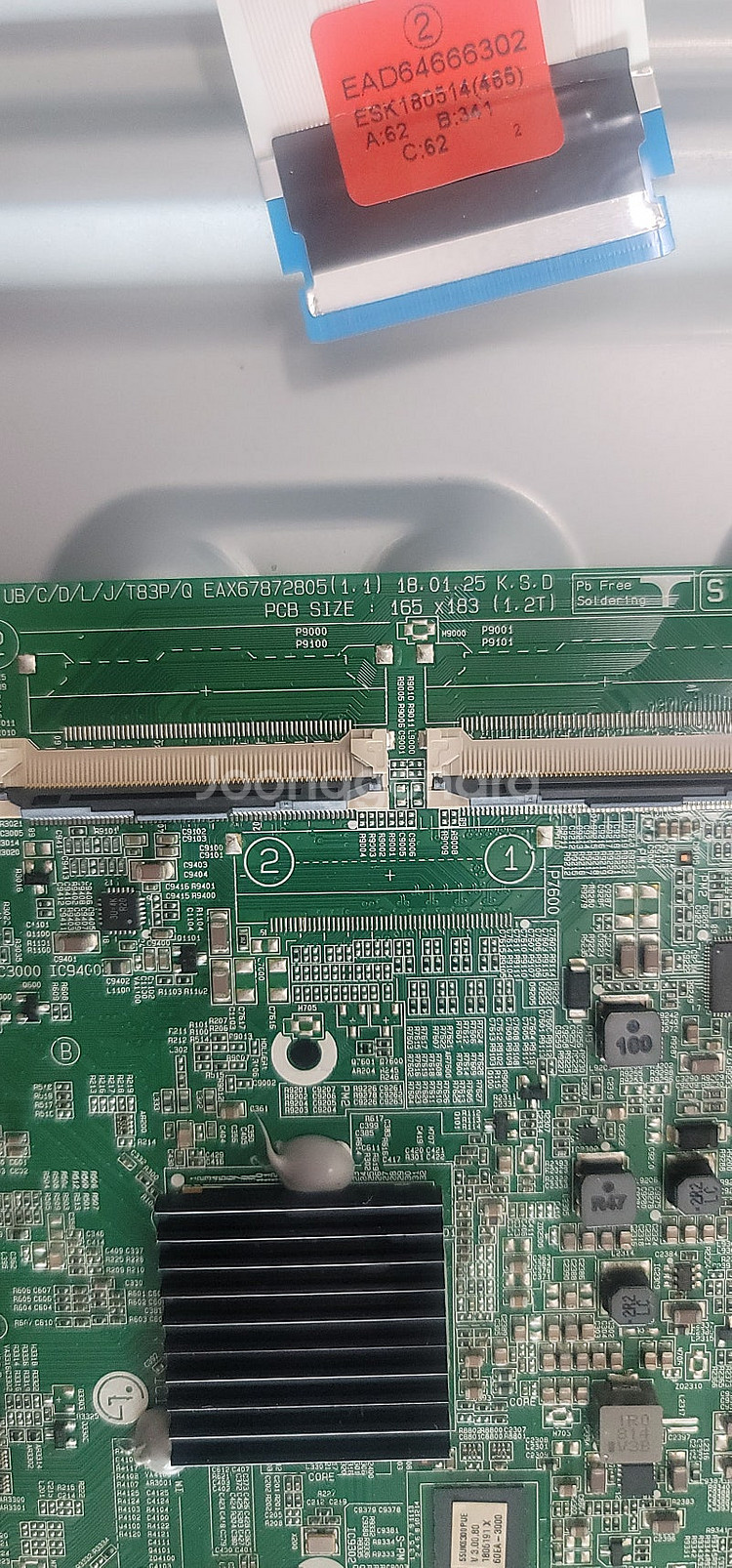 lg 55uk6300pue 부품용--2