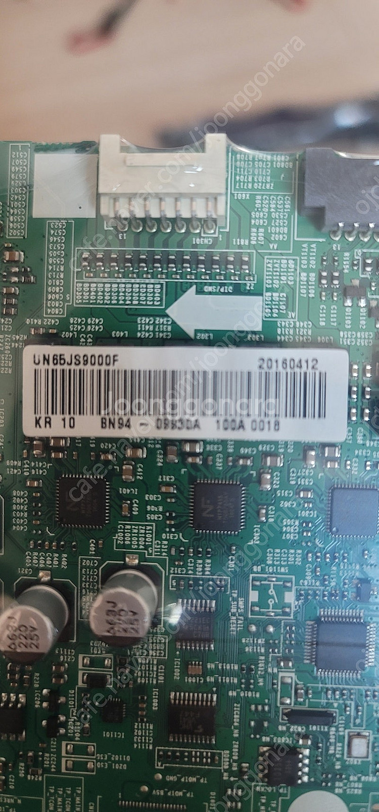 삼성 un65js9000f부품용--3