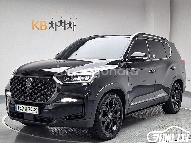 올 뉴 렉스턴 (Y450) 디젤 2.2 4WD 더 블랙...--0