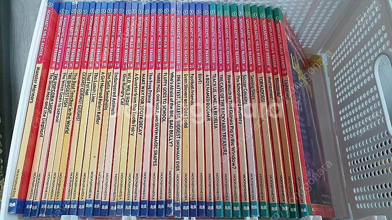 스콜라스틱 헬로 리더 3단계 25권 4단계 10권--0