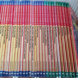 스콜라스틱 헬로 리더 3단계 25권 4단계 10권