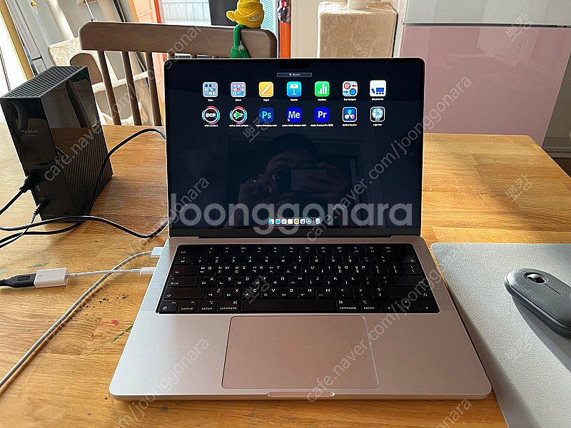 m1 pro 14인치 맥북프로 풀박스 +파우치--0