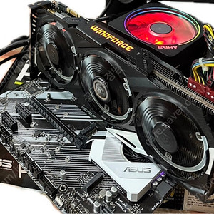 Asus X570-p 메인보드 팝니다.