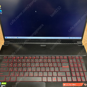 MSI 게이밍노트북 팝니다 i7 9750 24g