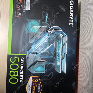 기가바이트 RTX5080 Gaming OC 미개봉 판매합니다