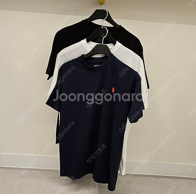 폴로 정품 기본 반팔 티셔츠--8