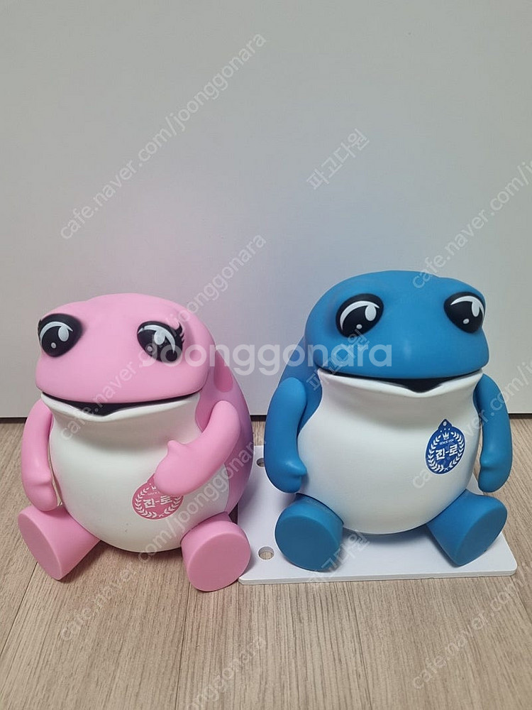 진로두꺼비 피규어 (핑크, 블루)--0