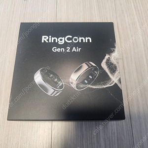 링콘 에어 RingConn gen 2air 스마트링 판매합니다.