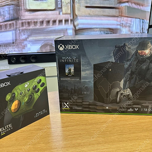 XSX Halo Infinite Edition 헤일로 에디션과 엘리트패드2 헤일로 에디션 일괄 판매 (미개봉 신품)